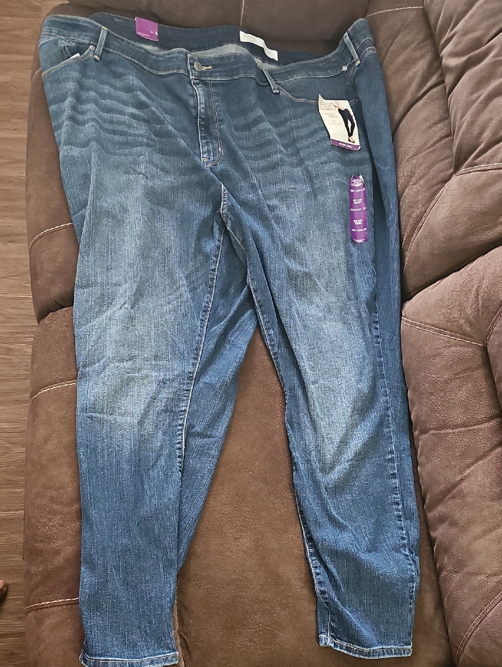 Signature by Levi Strauss Dark Blue Skinny Jeans